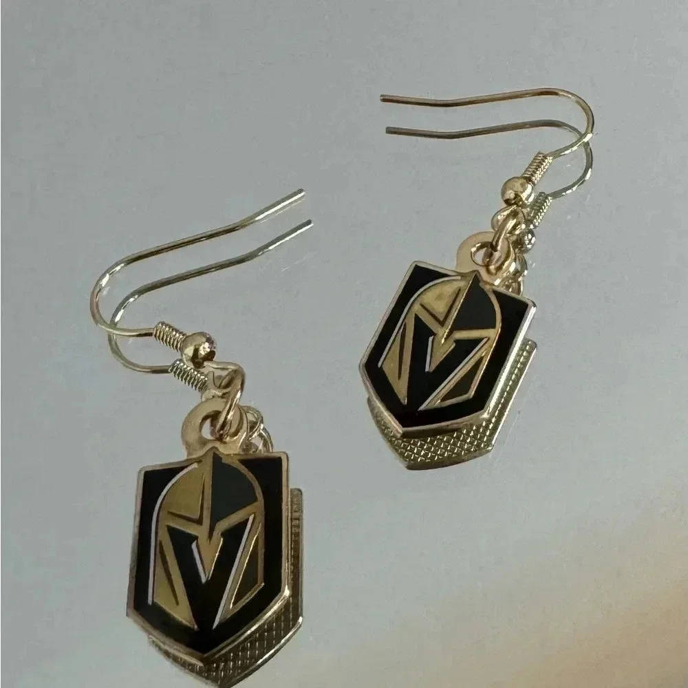 $8 Add-On | Vegas Golden Knights Logo Earrings